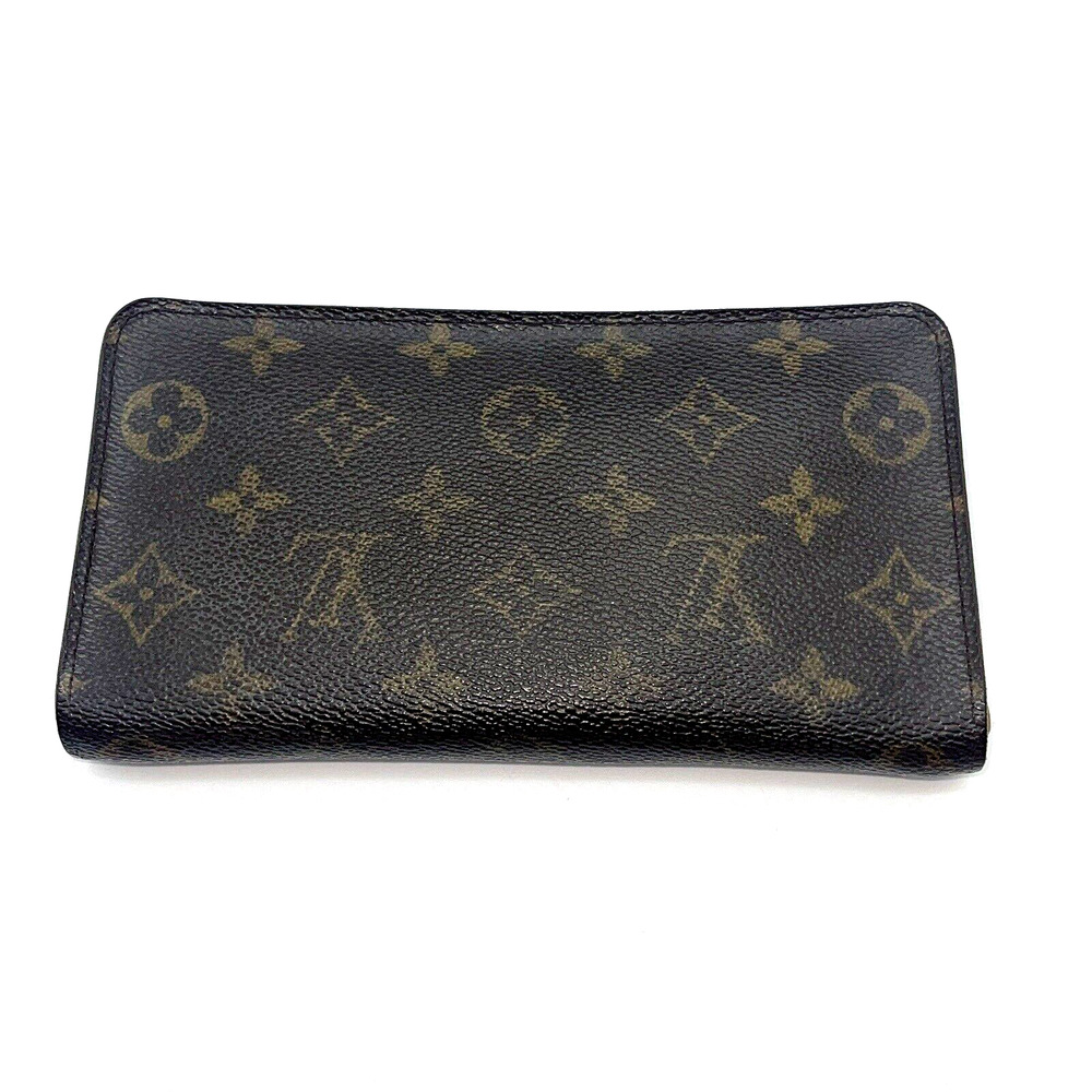 Authentic Louis Vuitton Monogram Zippy Zip Around Long Wallet Purse Vintage - Picture 13 of 14
